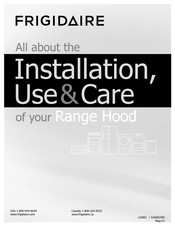 Frigidaire FHWC3025MW Installation, Use & Care Manual