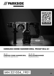 Parkside PKHAP 20-Li A1 Original Instructions Manual