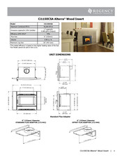 Regency Fireplace Products Alterra Ci1150CSA Manual