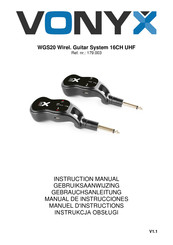 Vonyx WGS20 Instruction Manual