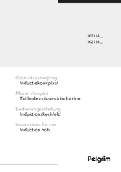Pelgrim IK2184/P01 Instructions For Use Manual