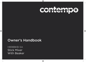 Contempo HB988KB-SA Owner's Handbook Manual