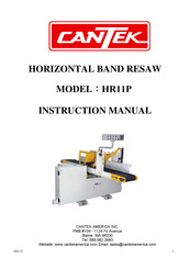 Cantek HR11P Instruction Manual