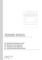 Amica BOXC 954 010 E Instruction Manual