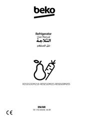Beko RDSE600M21B User Manual