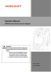 Noblelift ANS720 Operator's Manual