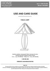 Home Decorators Collection HD7839D Use And Care Manual