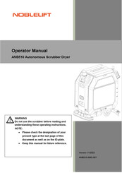 Noblelift ANB510 Operator's Manual