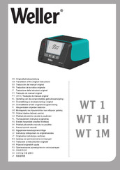 Weller WT 1M Original Instructions Manual