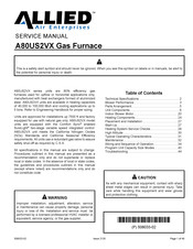 Allied A80US2V080C20X Service Manual