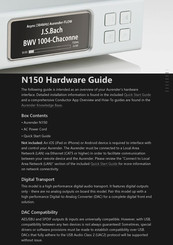 Aurender N150 Hardware Manual