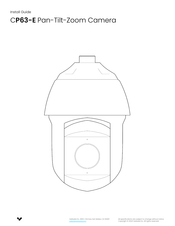 Verkada CP63-E Install Manual