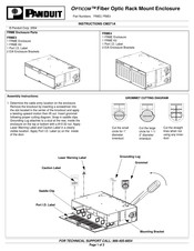 Panduit OPTICOM FRME3 Instructions