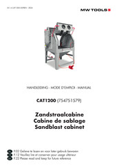 MW TOOLS CAT1200FC Manual