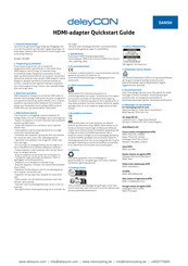 Deleycon MK5888 Quick Start Manual
