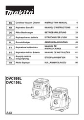 Makita DVC866LZX1 Instruction Manual