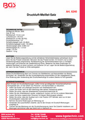 BGS technic 6240 Instruction Manual