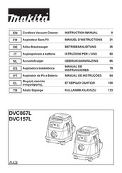 Makita DVC867LTX4 Instruction Manual