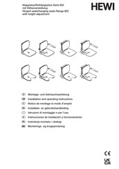 Hewi 802.51.23960 DR Installation And Operating Instructions Manual