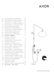 Axor Front 26026000 Instructions For Use/Assembly Instructions