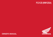 Honda WW125 2025 Owner's Manual