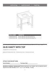 Allen + Roth 5071978 Installation Instructions Manual