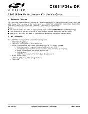 Silicon Laboratories C8051F362 User Manual