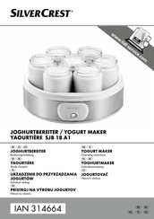 Silvercrest 314664 Operating Instructions Manual