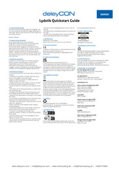 Deleycon MK4483 Quick Start Manual