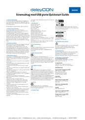 Deleycon MK5029 Quick Start Manual