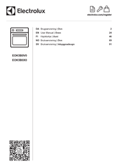 Electrolux EOK5B0V0 User Manual