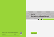 Zoomlion ZA24J Operation And Safety Manual