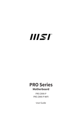 MSI PRO Z890-P User Manual
