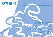 Yamaha LNR125-I Owner's Manual