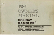 Holiday AMBASSADOR 1984 Owner's Manual