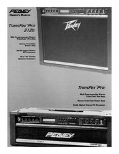 Peavey TransFex Pro 212s Owner's Manual