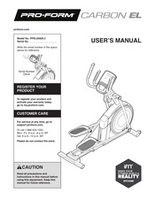 ICON Health & Fitness PFEL55920.3 User Manual