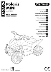 Peg-Perego Polaris MINI Use And Care Manual