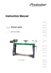 Holzstar DB 1102 VARIO Instruction Manual