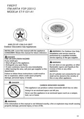 Uixe ET-F-031-A1 Manual
