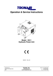 Tronair 5Q11 Operation & Service Instructions