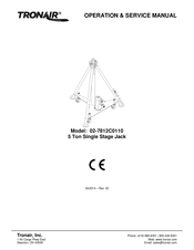 Tronair 02-7812C0110 Operation & Service Manual