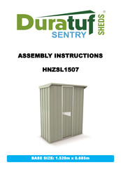 Duratuf HNZSL1507 Assembly Instructions Manual