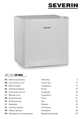 Severin GB 8886 Instructions For Use Manual