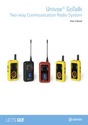 Univox GoTalk GTA-R User Manual