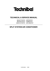 Technibel MCAV77C5TA Series Technical & Service Manual