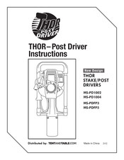THOR MS-PDFP5 Instructions Manual