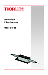 THORLABS IO-K-2000 User Manual