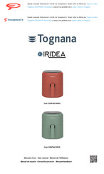 Tognana IRIDEA D2DFA06IR User Manual