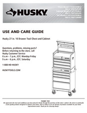 Husky 1007045289 Use And Care Manual